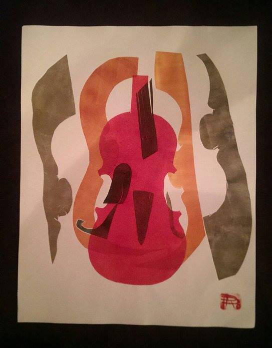 The Red Violin by Romana Porumb