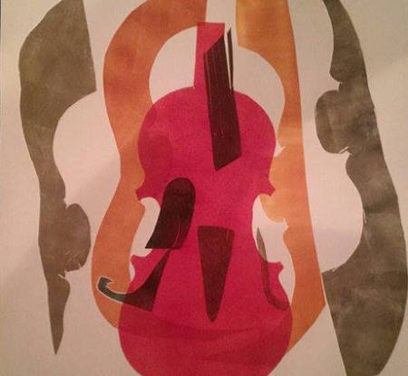 The Red Violin detail by Romana Porumb